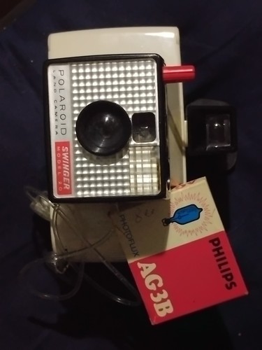 Polaroid land camera swinger - land,