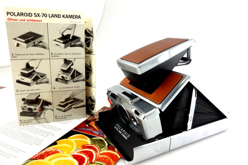Polaroid land camera - land,