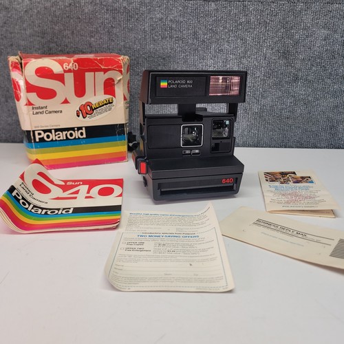 Polaroid 640 land - polaroid, camera